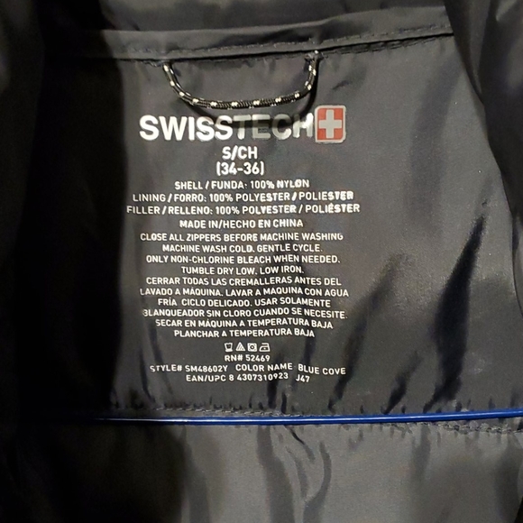 Swiss tech puffer jacket - Picture 2 of 4